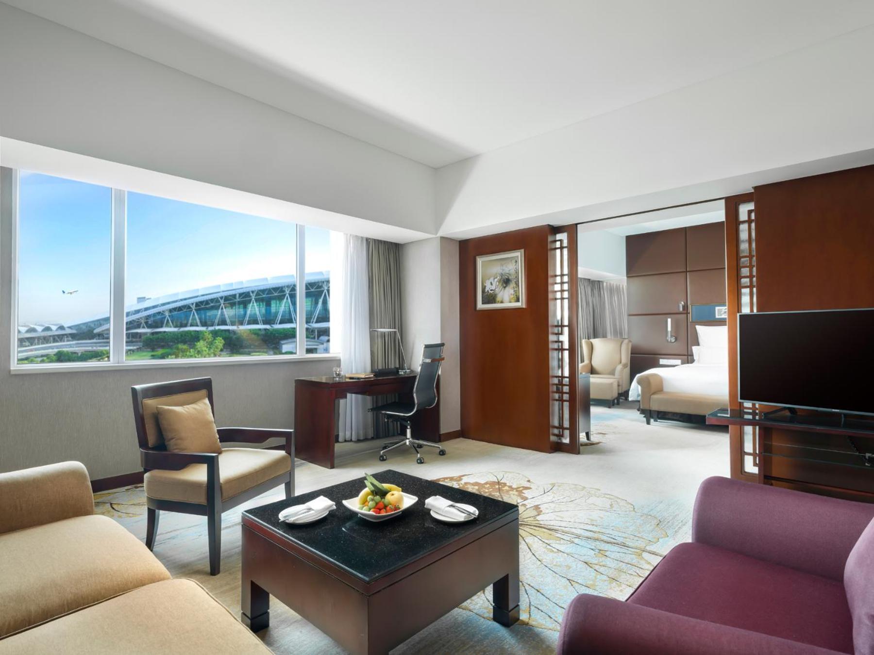 Pullman Guangzhou Baiyun Airport - Free Shuttle Bus & Official Registration Agency During Canton Fair Zewnętrze zdjęcie