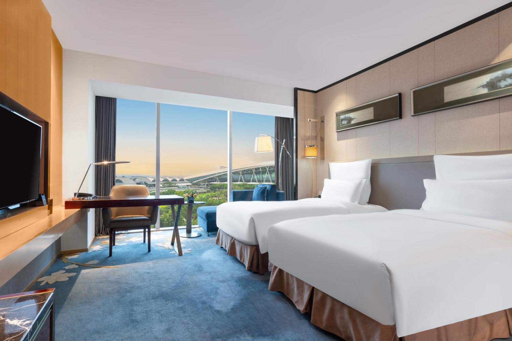 Pullman Guangzhou Baiyun Airport - Free Shuttle Bus & Official Registration Agency During Canton Fair Zewnętrze zdjęcie